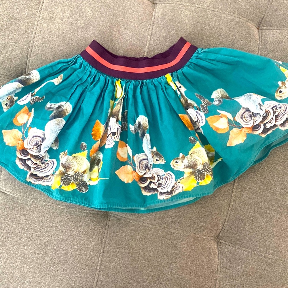 MOLO Squirrels Skirt - sz 110 (5)